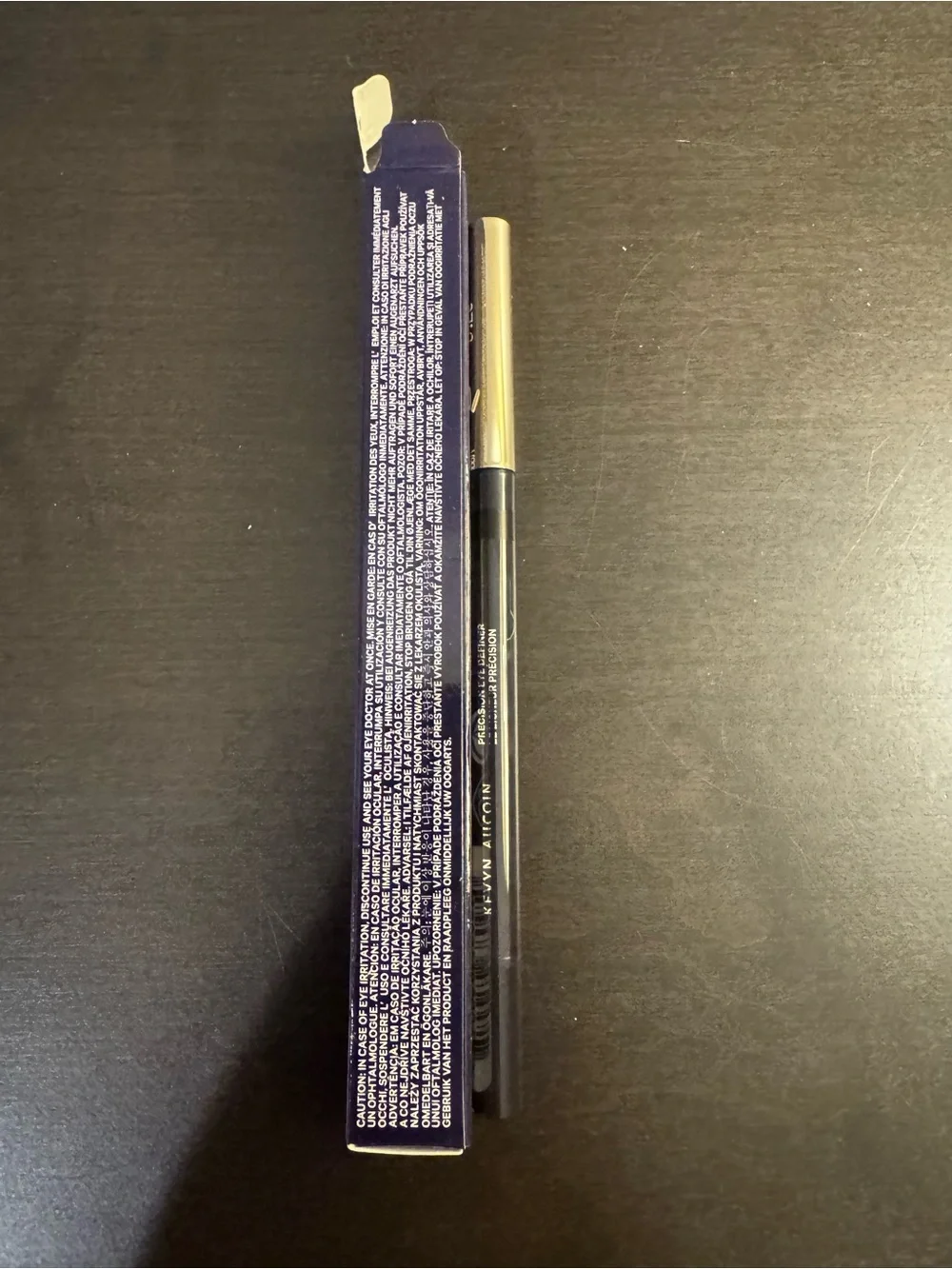 Kevyn Aucoin Precision Eye Definer Kohl Black .01 oz .06 g Full Size NIB